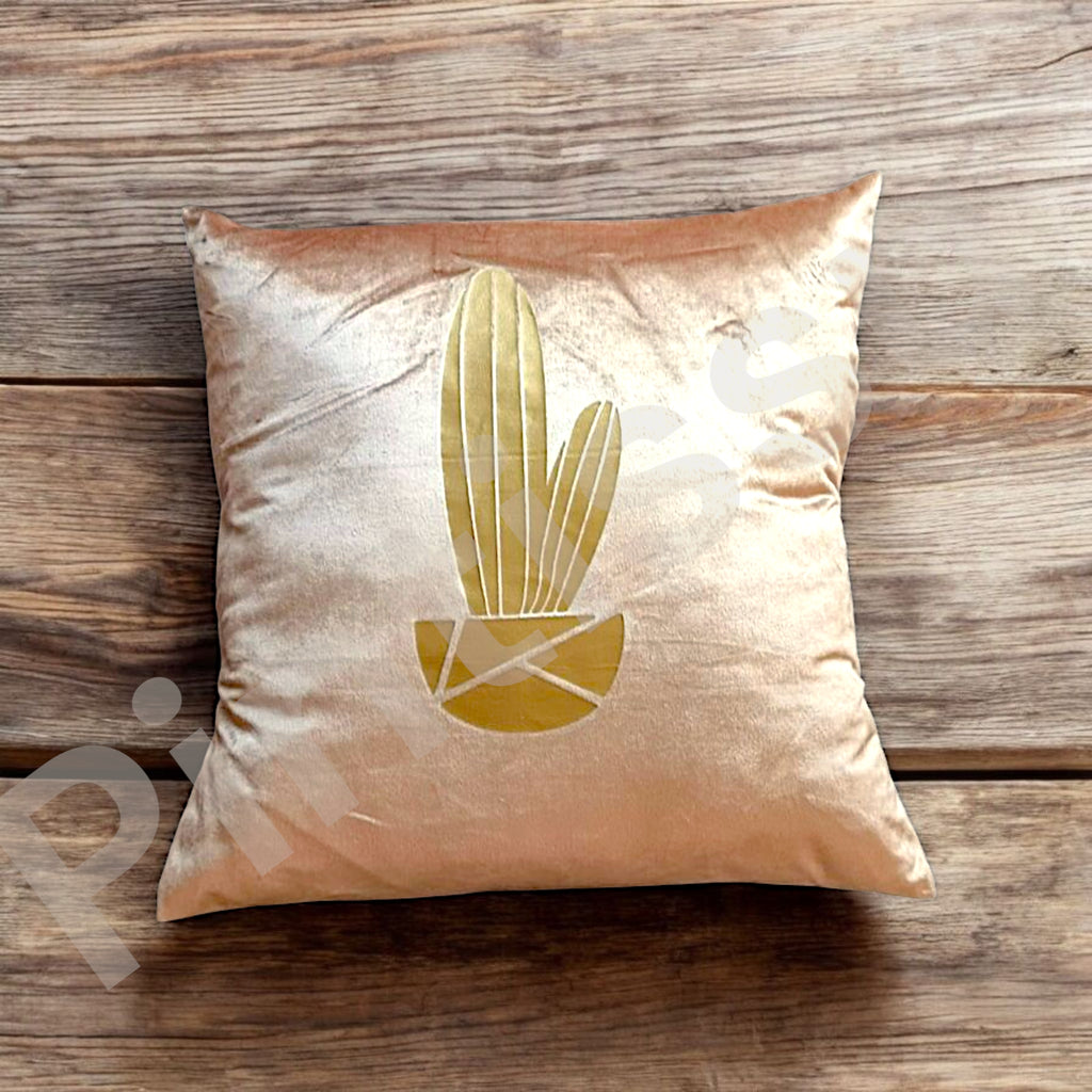 Coussin Velvet Beige