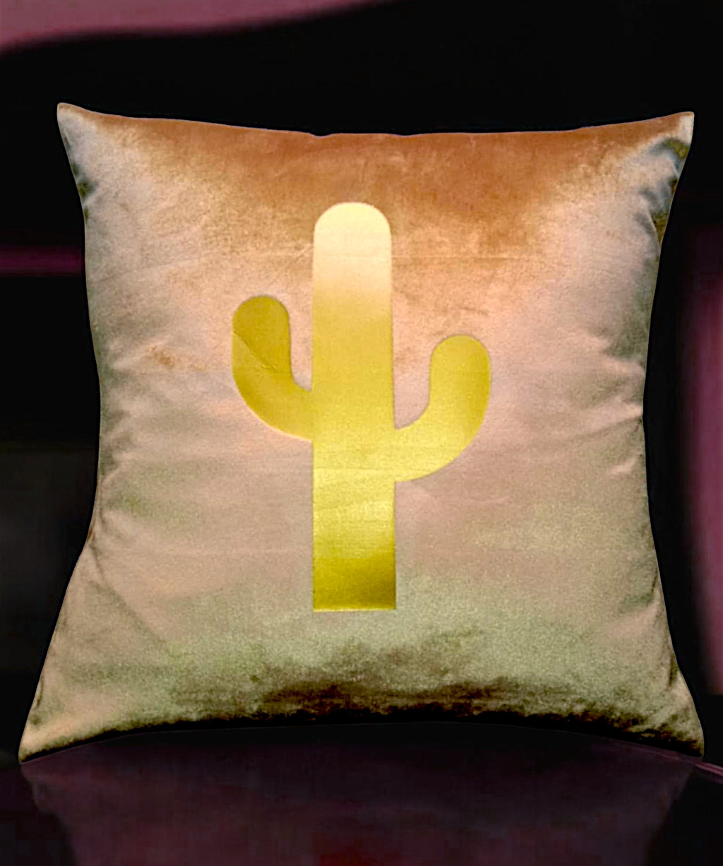 Coussin Velvet Beige