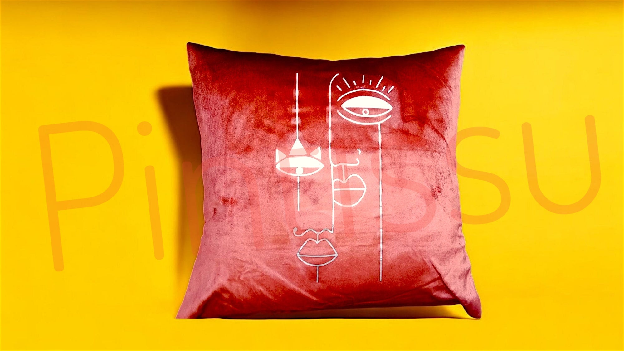 Coussins Velours 45x45 Tendance Motifs Dorés & Modernes - Pintissu