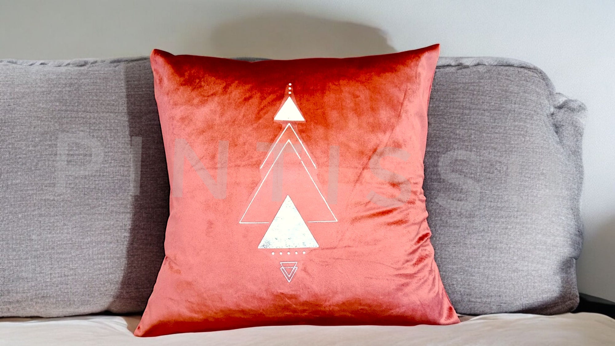 Coussins Velours 45x45 Tendance Motifs Dorés & Modernes - Pintissu