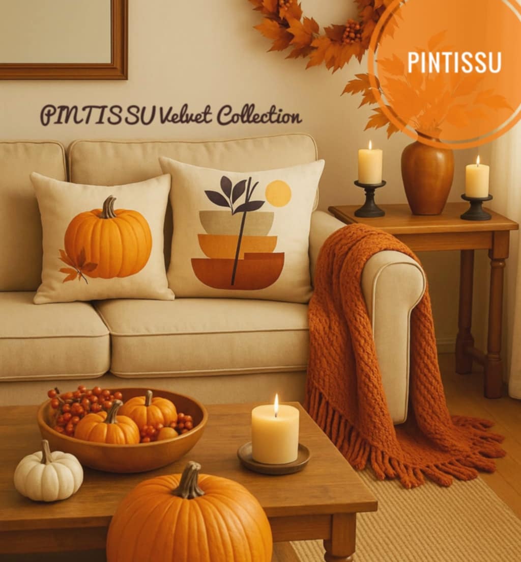 Coussin Velvet Imprimé