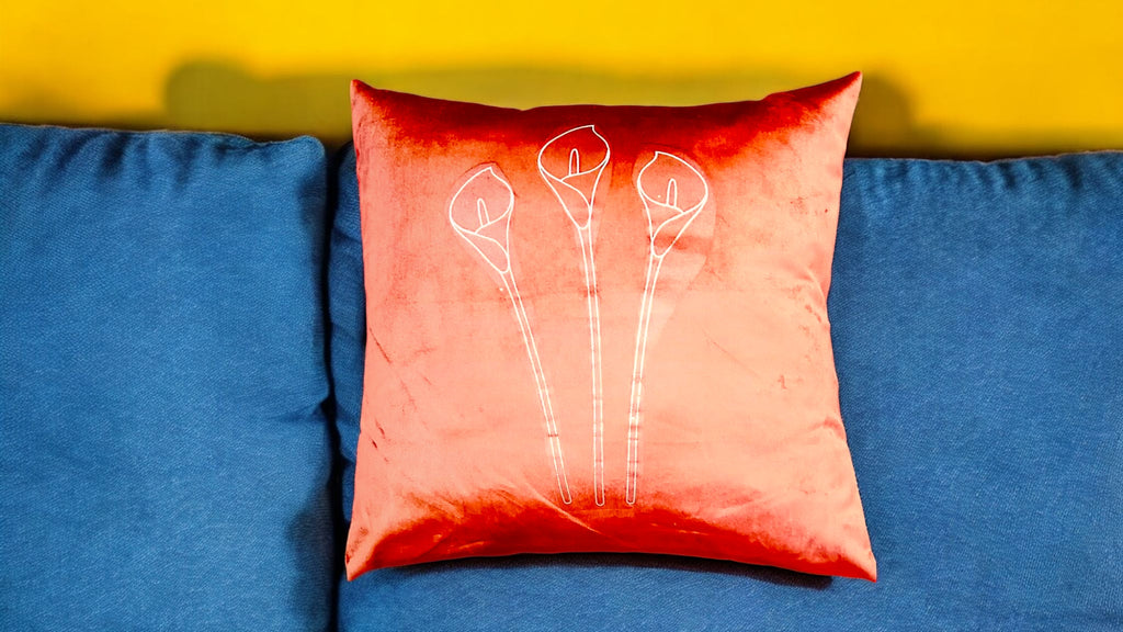 Coussins Velours 45x45 Tendance Motifs Dorés & Modernes - Pintissu