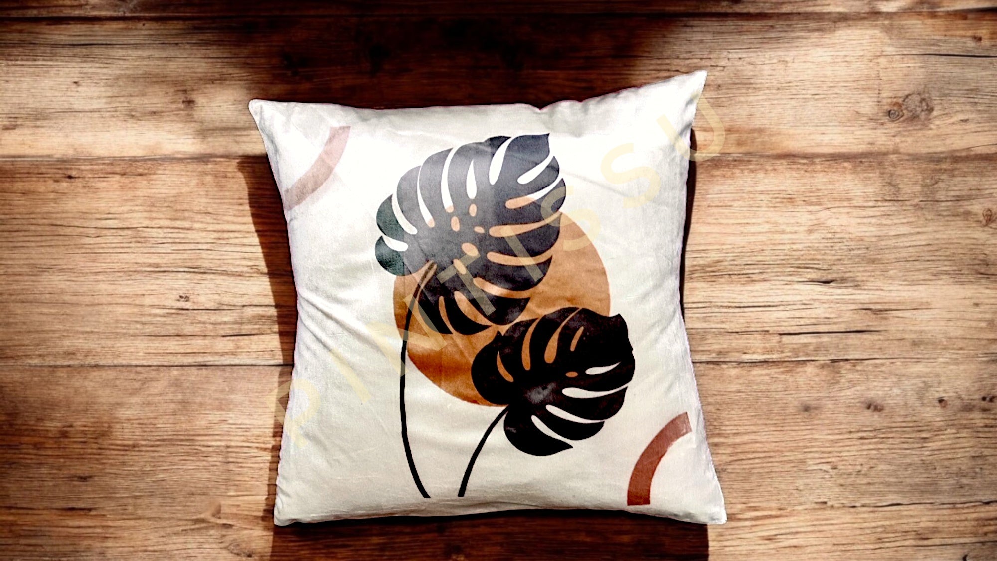 Coussins Velours 45x45 Tendance Motifs Dorés & Modernes - Pintissu